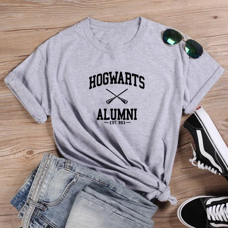 🧙‍♂️ Camiseta Hogwarts Alumni Ezenziale - Ezenziale