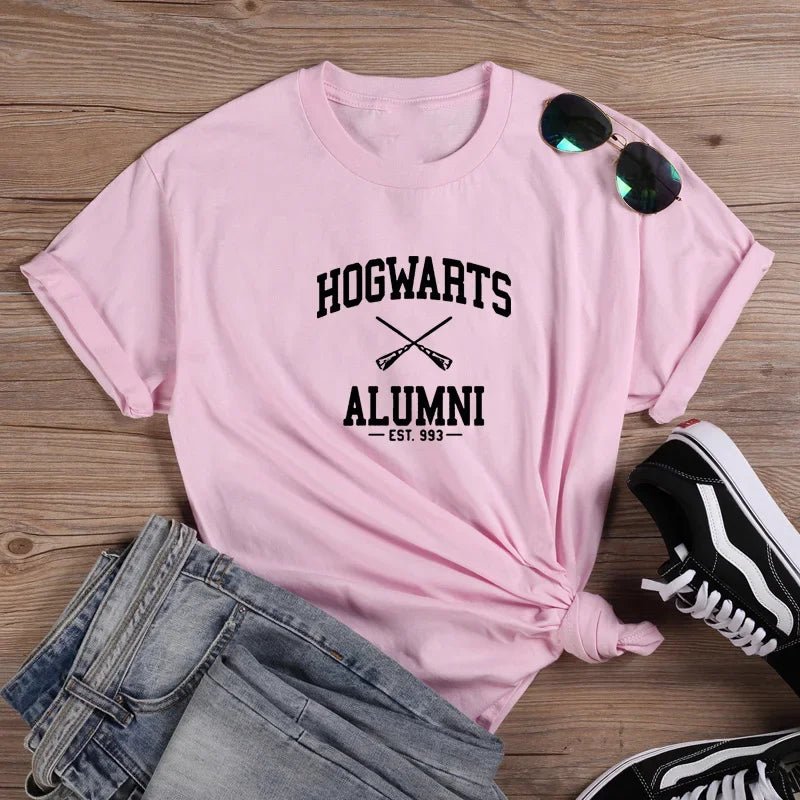 🧙‍♂️ Camiseta Hogwarts Alumni Ezenziale - Ezenziale