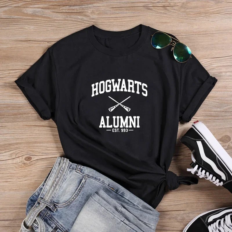 🧙‍♂️ Camiseta Hogwarts Alumni Ezenziale - Ezenziale