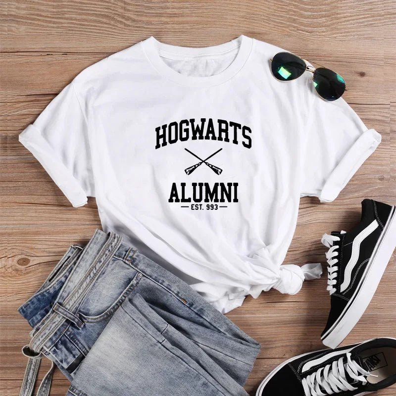 🧙‍♂️ Camiseta Hogwarts Alumni Ezenziale - Ezenziale