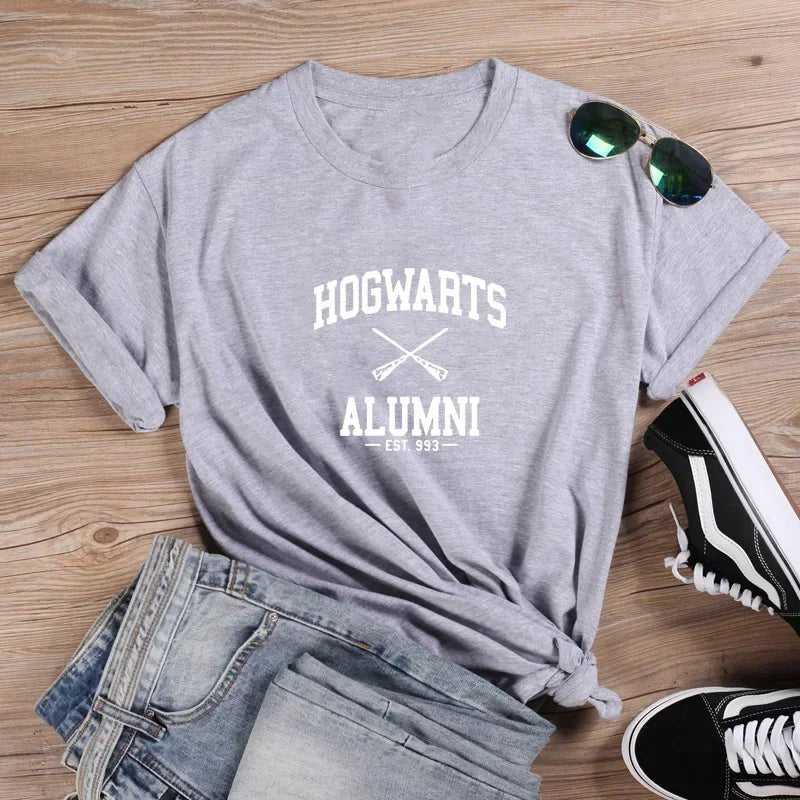 🧙‍♂️ Camiseta Hogwarts Alumni Ezenziale - Ezenziale