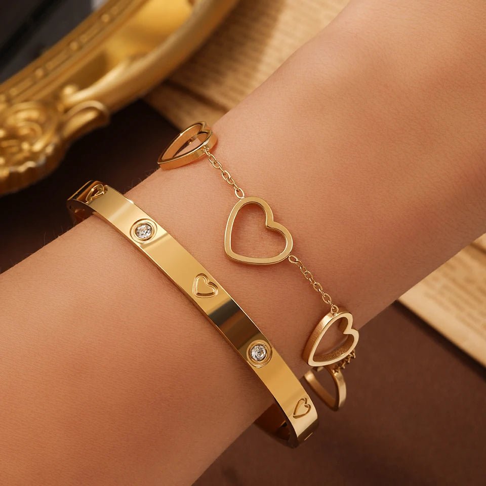 Pulseiras Lucky Clover & Heart Ezenziale - Ezenziale
